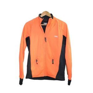 Running Room Fit-wear Orange Running Full Zip Jacket